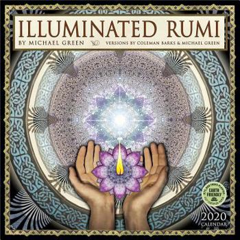Calendar Illuminated Rumi 2020 Wall Calendar: By Michael Green Book