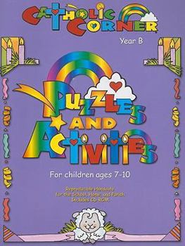 Paperback Puzzles & Activities for Children Ages 7-10: Year B [With CD] Book