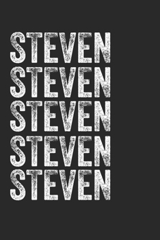 Paperback Name STEVEN Journal Customized Gift For STEVEN A beautiful personalized: Lined Notebook / Journal Gift, Notebook for STEVEN,120 Pages, 6 x 9 inches, G Book