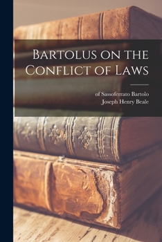 Paperback Bartolus on the Conflict of Laws Book