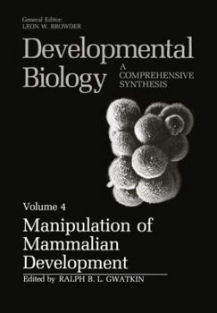 Paperback Manipulation of Mammalian Development Book