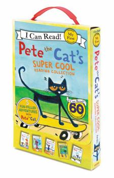 Paperback Pete the Cat's Super Cool Reading Collection: 5 I Can Read Favorites! Book