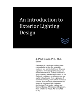 Paperback An Introduction to Exterior Lighting Design Book