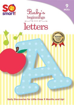 DVD So Smart Baby's Beginnings: Letters Book