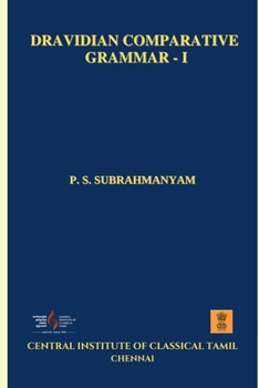 Paperback Dravidian Comparative Grammar - I Book