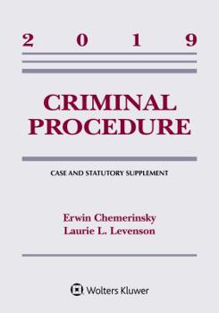 Paperback Criminal Procedure: 2019 Case and Statutory Supplement Book