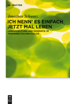 Hardcover Ich nenn' es einfach jetzt mal Leben [German] Book