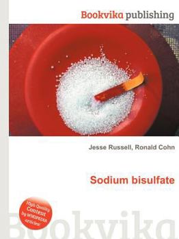 Paperback Sodium Bisulfate Book