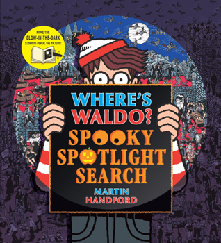 Hardcover Where's Waldo? Spooky Spotlight Search Book