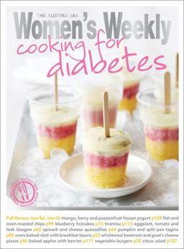 Paperback Cooking for Diabetes. Australian Women's Weekly Book