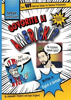 Paperback Speak American? Govorite li Američki? [Serbian] Book