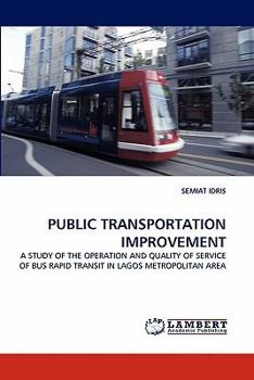 Paperback Public Transportation Improvement Book