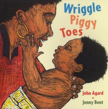 Paperback Wriggle Piggy Toes. John Agard Book