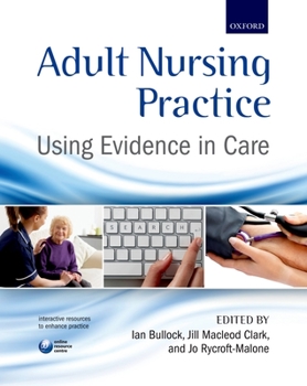 Paperback Adult Nursing Practice: Using Evidence in Care Book