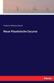 Paperback Neue Plautinische Excurse [German] Book