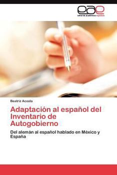 Paperback Adaptación al español del Inventario de Autogobierno [Spanish] Book