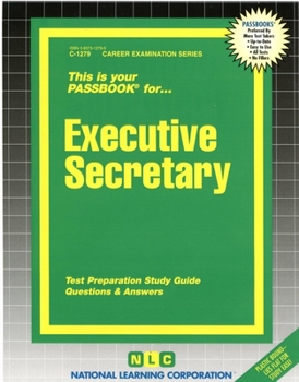 Spiral-bound Executive Secretary Book