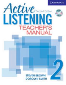 Paperback Active Listening 2 Teacher's Manual with Audio CD [With CD (Audio)] Book