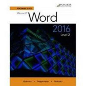 Paperback Benchmark Series Word 2016 Level 2 Text Book
