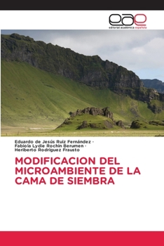 Paperback Modificacion del Microambiente de la Cama de Siembra [Spanish] Book