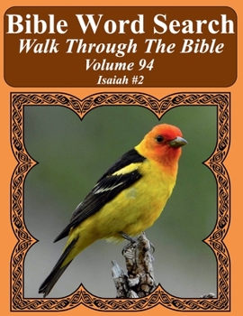 Paperback Bible Word Search Walk Through The Bible Volume 94: Isaiah #2 Extra Large Print Book