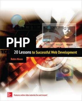 Paperback Php: 20 Lessons to Successful Web Development Book