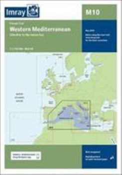 Map Imray Chart M10: Western Mediterranean (M Series) Book