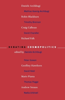 Paperback Debating Cosmopolitics Book