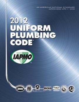 Paperback 2012 Uniform Plumbing Code Book