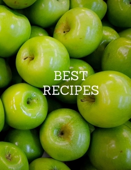 Paperback BEST Recipes: Notebook for saving recipes, kitchen notebook Book