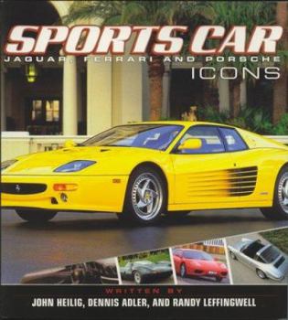 Paperback Sportscar Icons: Jaguar, Ferrari and Porsche Book