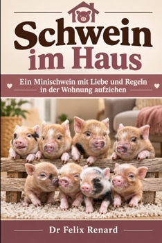 Schwein im Haus: Ein Minischwein mit Liebe und Regeln in der Wohnung aufziehen (German Edition)