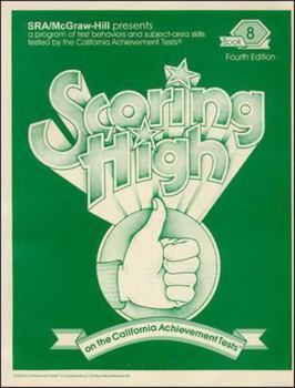 Paperback Scoring High on the California Achievement Tests, Book 8 Book