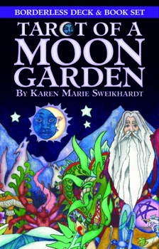 Misc. Tarot of a Moon Garden Borderless Deck & Book Set Book