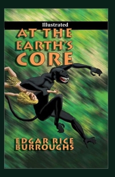 Paperback At the Earth's Core Illustrated Book