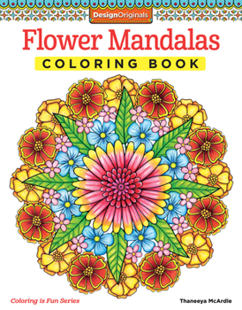 Paperback Flower Mandalas Coloring Book