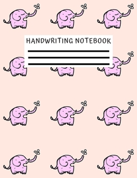 Paperback Handwriting Notebook: Handwriting Composition Notebook Book