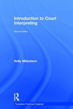 Hardcover Introduction to Court Interpreting Book