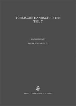 Turkische Handschriften Der Staats Und Universitatsbibliothek Hamburg Und Der Staatsbibliothek Zu Berlin - Preussischer Kulturbesitz (Verzeichnis Der ... in Deutschland, 13)