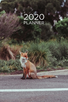 Fox Planner: 2020: Organizer and notebook: Fox on the road