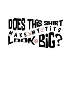 Paperback Notebook: Big Busty Boobs Tits Sexy Rpg Dirty Gift 120 Pages, 6X9 Inches, Lined / Ruled Book