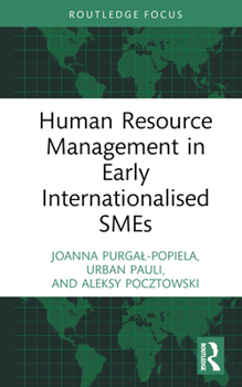 Hardcover Human Resource Management in Early Internationalised SMEs Book