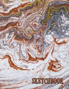 Sketchbook: Notebook for Sketching, Doodling, Painting, Drawing or Writing 8.5 x 11 100 Pages, 8.5 x 11 (Pretty Cute Abstract Cover Vol. 70)