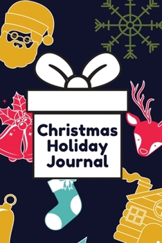 Paperback Christmas Holiday Journal: Christmas Memories Notebook with Prompts Book