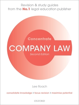 Paperback Company Law Concentrate: Law Revision and Study Guide Book