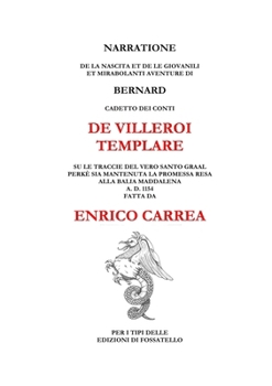 Paperback De Villeroi Templare [Italian] Book