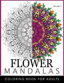 Paperback Floral Mandala Coloring Books Volume 2: Mandala Meditation Coloring Book