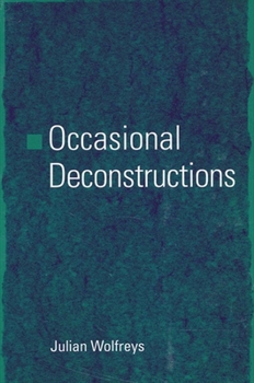 Paperback Occasional Deconstructions Book