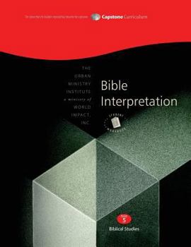 Paperback Bible Interpretation, Student Workbook: Capstone Module 5, English Book