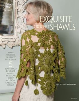 Paperback Annie's Exquisite Crochet Shawls Book